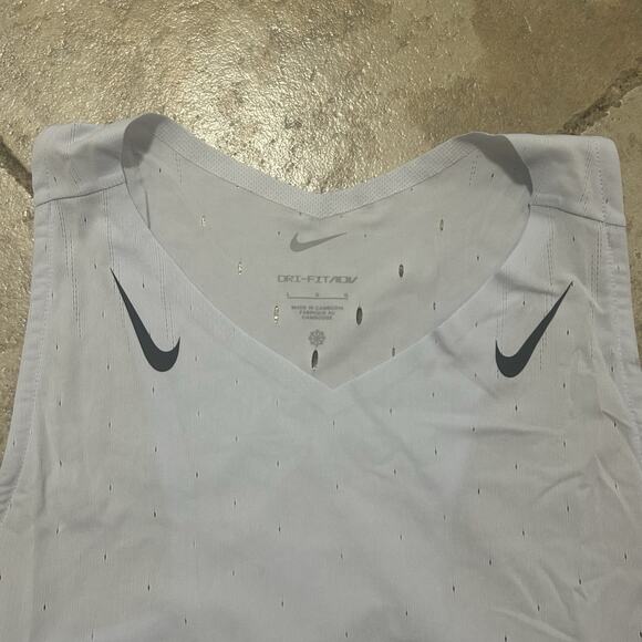 Nike AeroSwift Dri-Fit ADV Running Singlet FN2504-085 Size Women’s Large - Picture 3 of 5